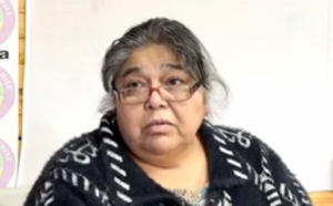 Picture of Priscila Hernández, presidenta de la Junta de Vecinos Aurora de Chile